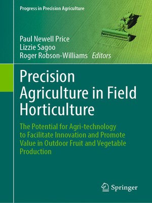 cover image of Precision Agriculture in Field Horticulture